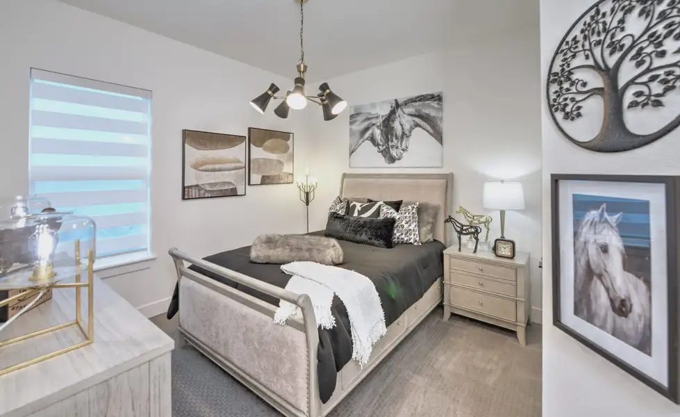 Furnished interior view inside a new home in Woodhaven, Port Orange (Image 7).