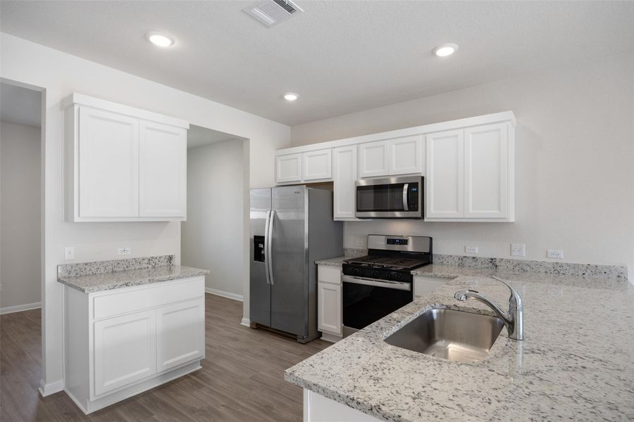 Furnished interior view inside a new home in Avery Centre, Round Rock (Image 15).