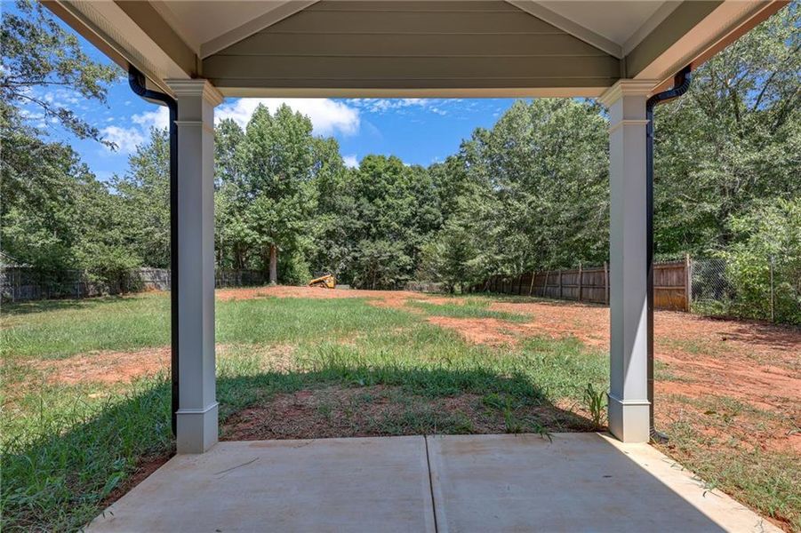 Exterior details and patio area of a home in , Covington (Image 21).
