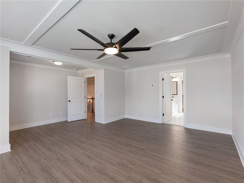 Spacious, unfurnished interior of a new home in , Buford (Image 67).