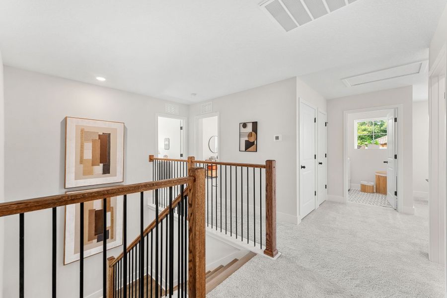 Decorative Railing to Second Floor Decorative Railing to Second Floor