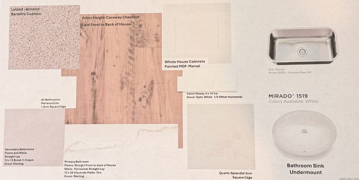 Sample of building materials used in homes in Garden Grove, San Antonio (Image 4).