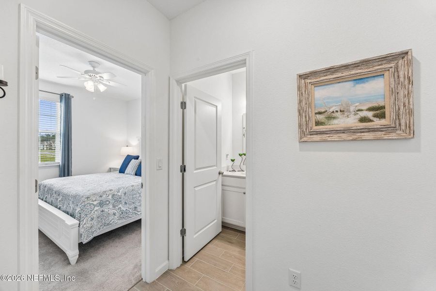 Furnished interior view inside a new home in , Yulee (Image 55).