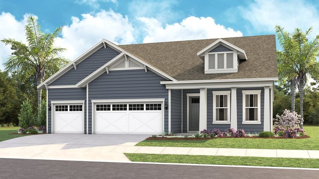 BH-Craftsman Hardie Elevation