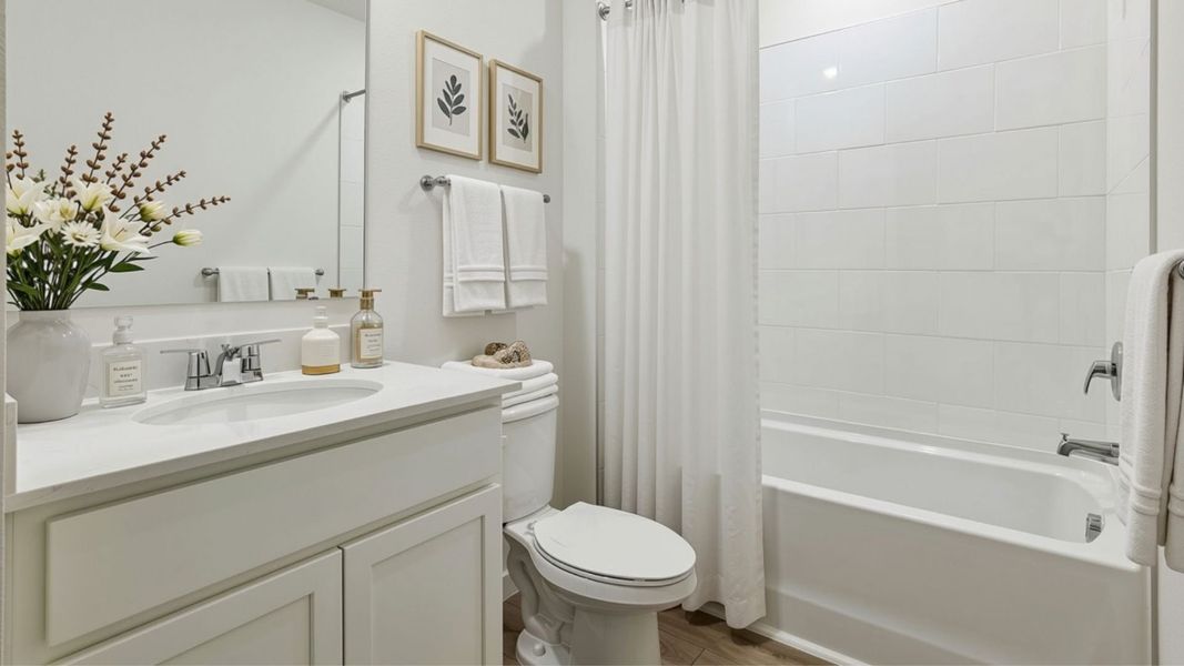 Furnished interior view inside a new home in Sagewood, Apopka (Image 16).