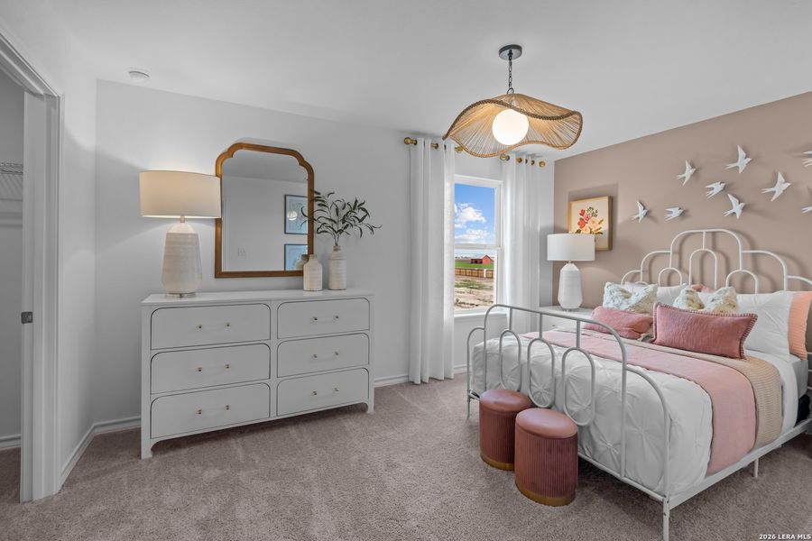 Furnished interior view inside a new home in Dove Song, Marion (Image 12).