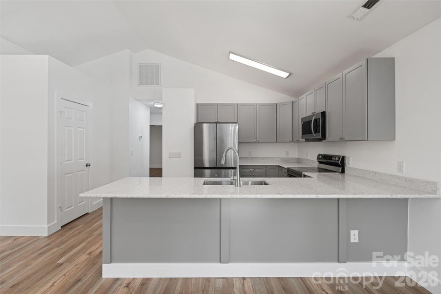 Furnished interior view inside a new home in , Purlear (Image 7). Furnished interior view inside a new home in , Purlear (Image 7).