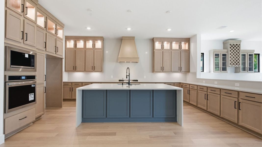 Furnished interior view inside a new home in Friendswood Trails 70' Homesites, Friendswood (Image 5).