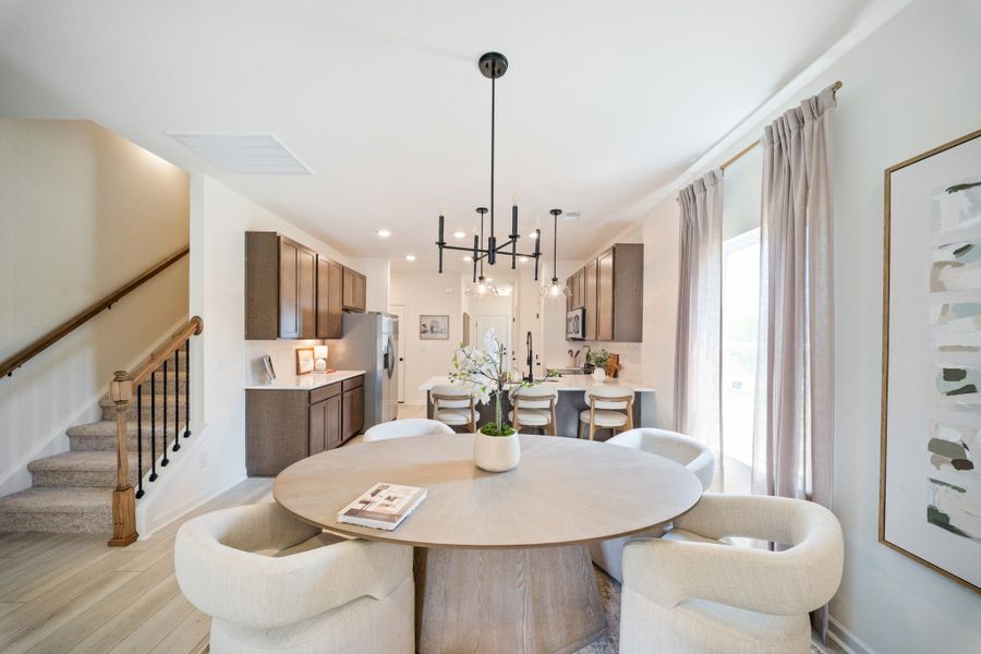 Photos are of the Jasper model home in Spring Branch