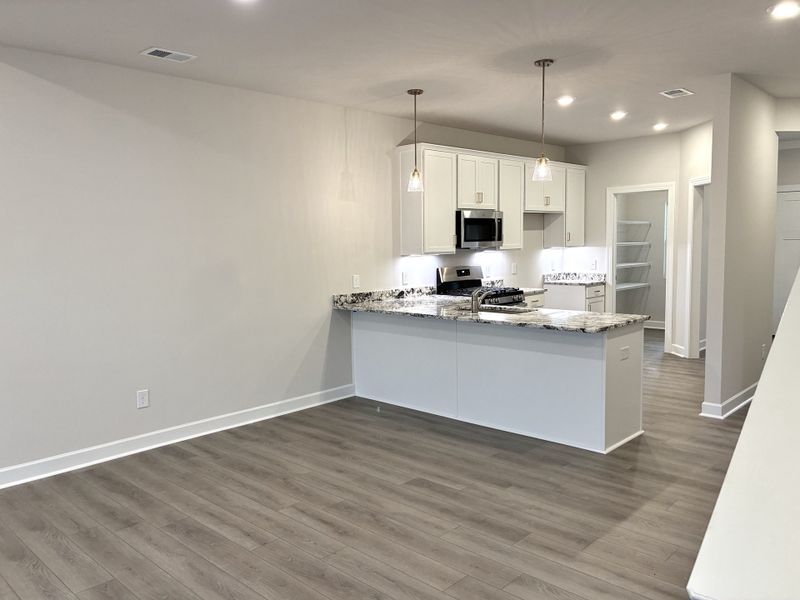 Furnished interior view inside a new home in Reidville Town Center, Reidville (Image 9).