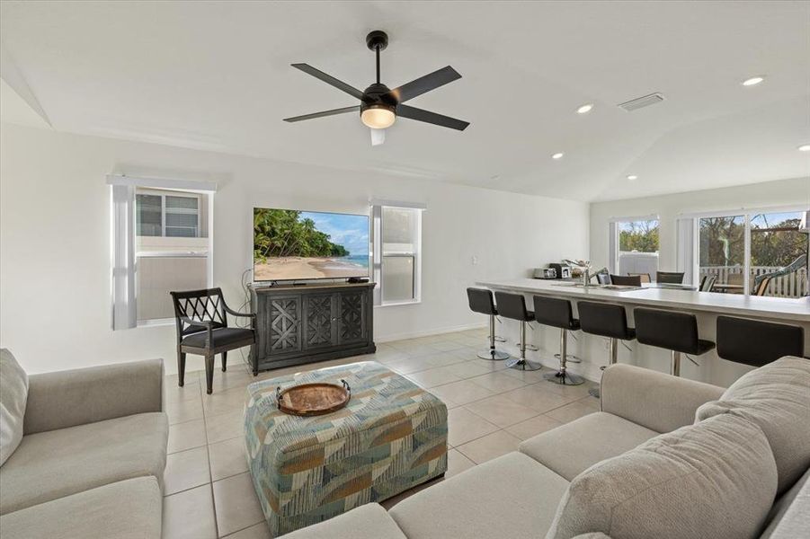 Furnished interior view inside a new home in , Parrish (Image 25).