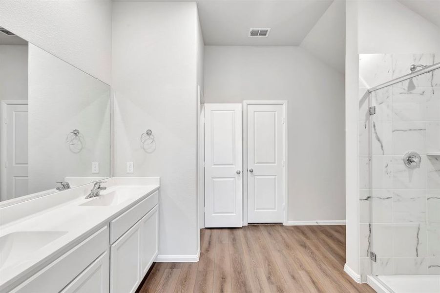 Furnished interior view inside a new home in Verandah, Royse City (Image 15). Furnished interior view inside a new home in Verandah, Royse City (Image 15).