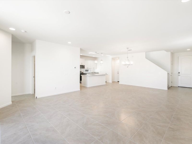Spacious, unfurnished interior of a new home in Hanson Ridge, Vail (Image 5). Spacious, unfurnished interior of a new home in Hanson Ridge, Vail (Image 5).