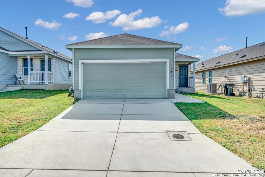 Exterior details and patio area of a home in , Converse (Image 14). Exterior details and patio area of a home in , Converse (Image 14).