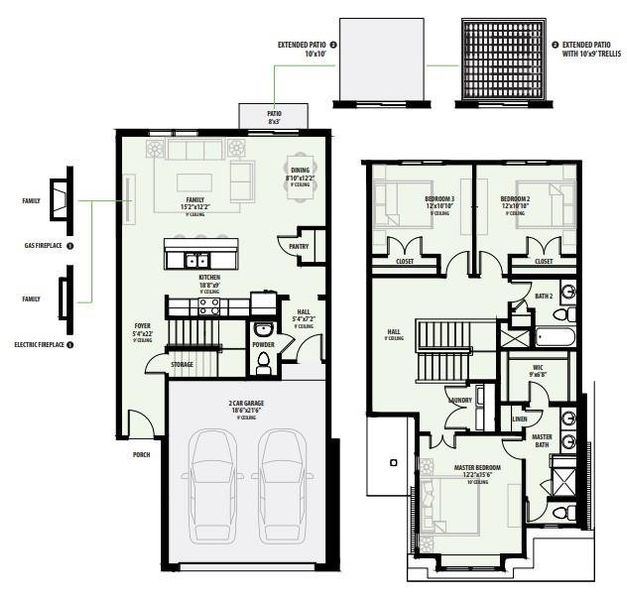 Olympia Floorplan Options Olympia Floorplan Options