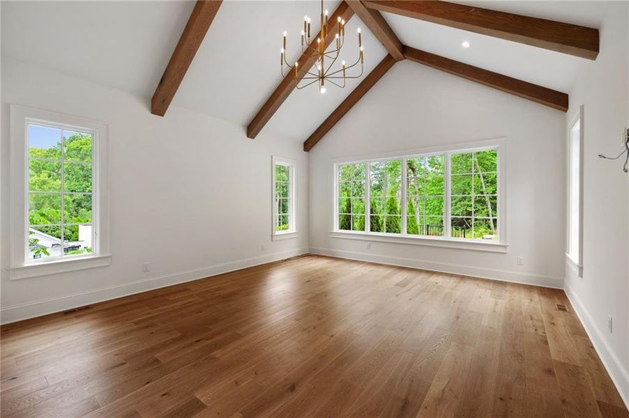 Spacious, unfurnished interior of a new home in , Atlanta (Image 54).
