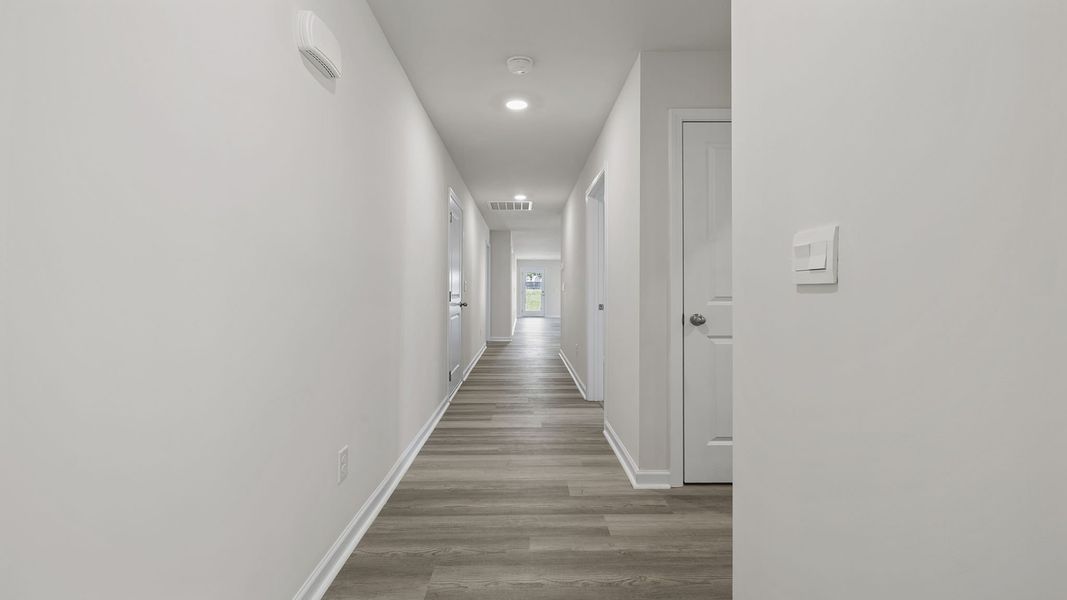 Spacious, unfurnished interior of a new home in Village Grove, Greenville (Image 14).