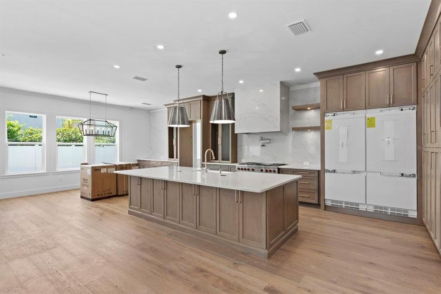 Furnished interior view inside a new home in , Tampa (Image 39). Furnished interior view inside a new home in , Tampa (Image 39).