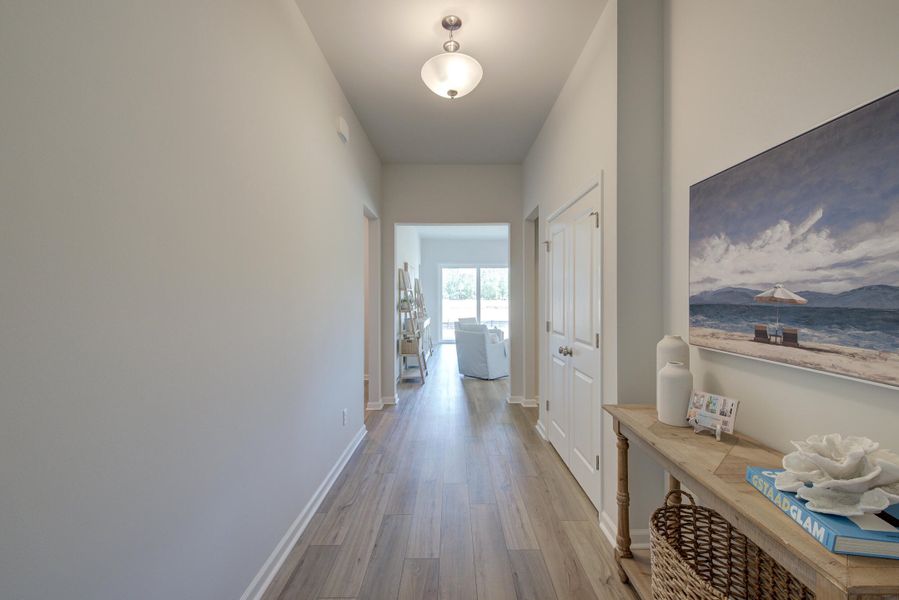 Furnished interior view inside a new home in , Charleston (Image 37).