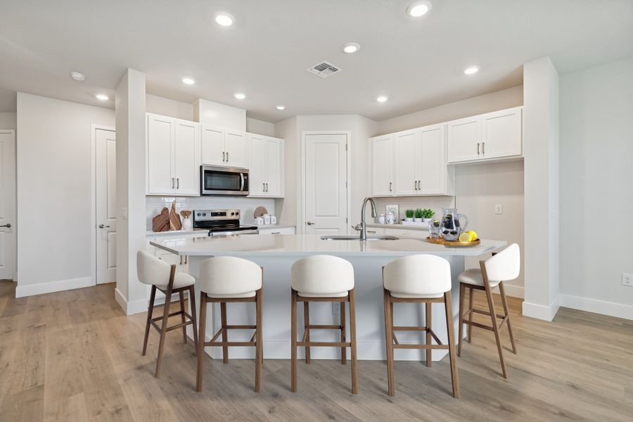 Furnished interior view inside a new home in North River Ranch – Townhomes, Parrish (Image 7).