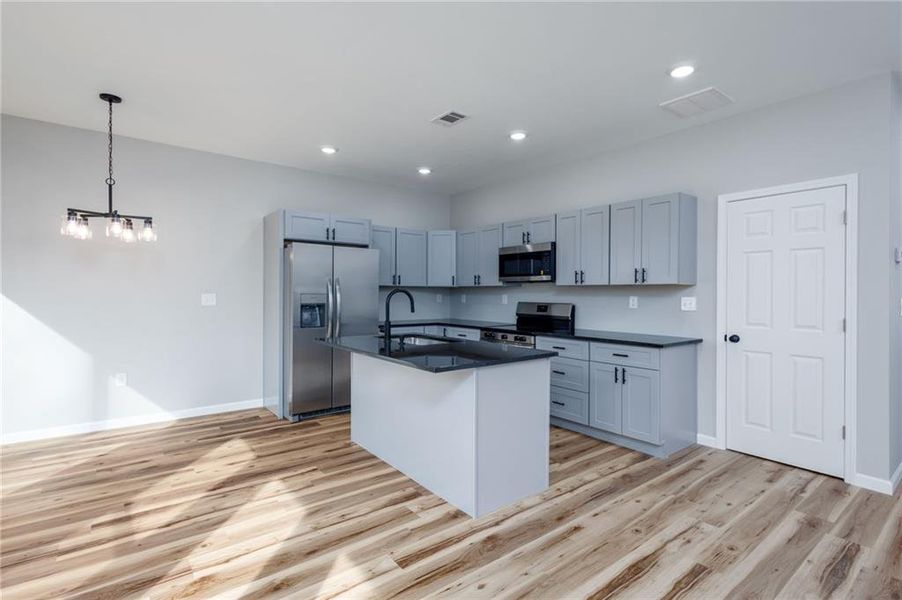 Furnished interior view inside a new home in , Ellijay (Image 9).