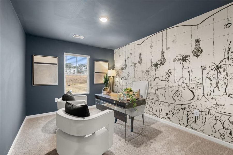 Furnished interior view inside a new home in Reeves Park, Stockbridge (Image 40).