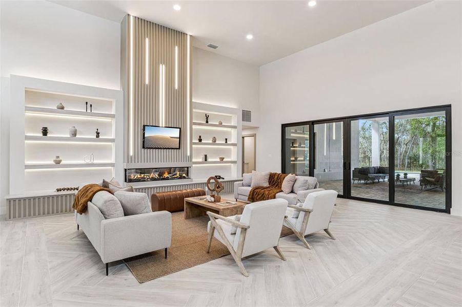 Furnished interior view inside a new home in , Winter Springs (Image 7).
