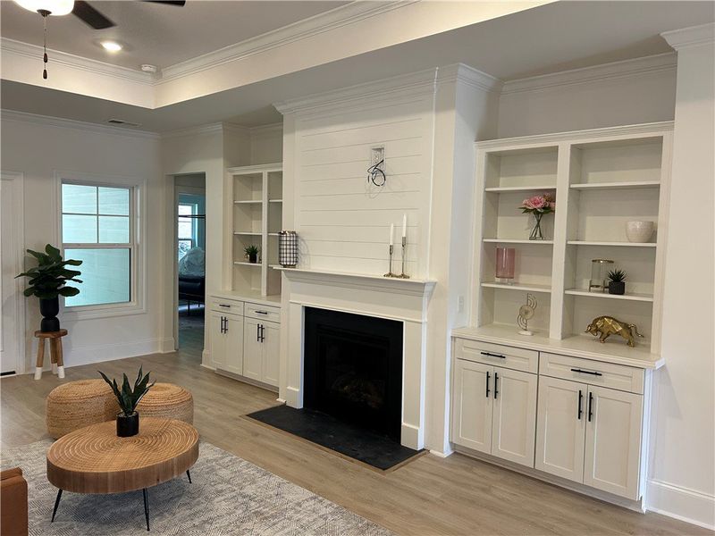 Furnished interior view inside a new home in Edwards Ridge, Central (Image 3).