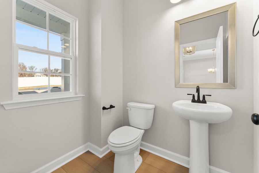 Furnished interior view inside a new home in Foxhall Landing, Easley (Image 11).