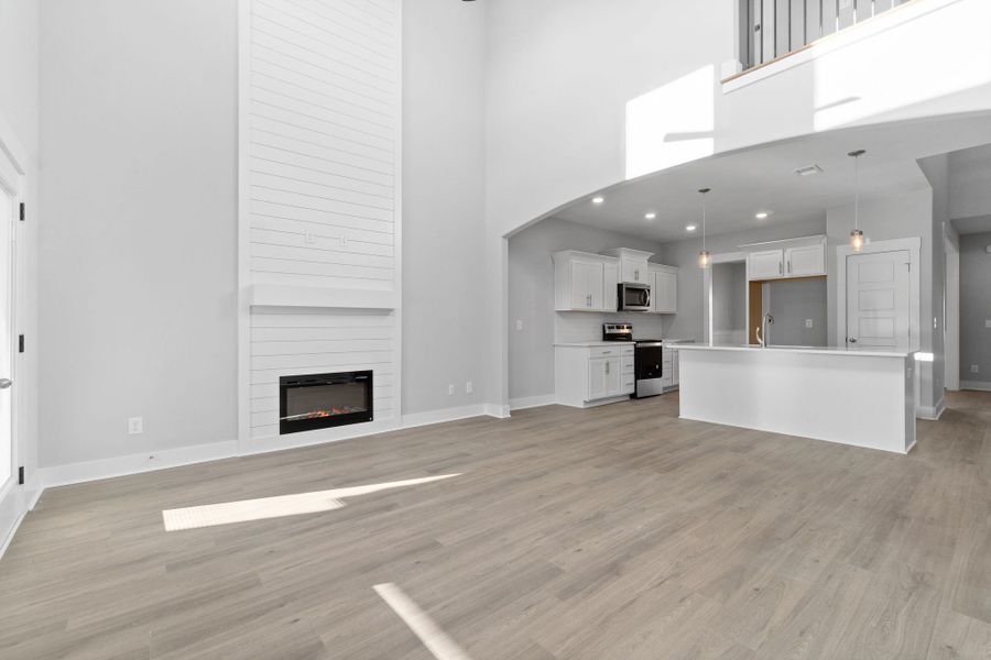 Spacious, unfurnished interior of a new home in Cherry Fields, Clarksville (Image 3). Spacious, unfurnished interior of a new home in Cherry Fields, Clarksville (Image 3).