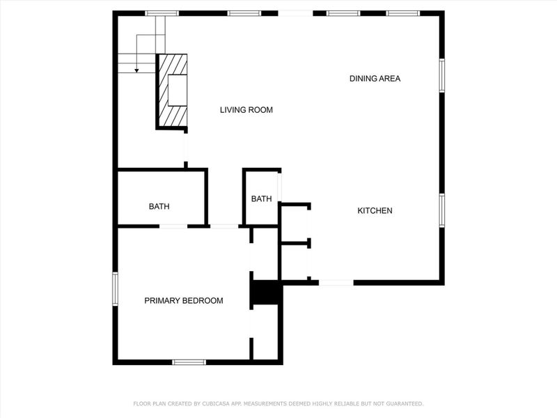 2D floor plan layout of this home in , Marion, NC (Image 4).