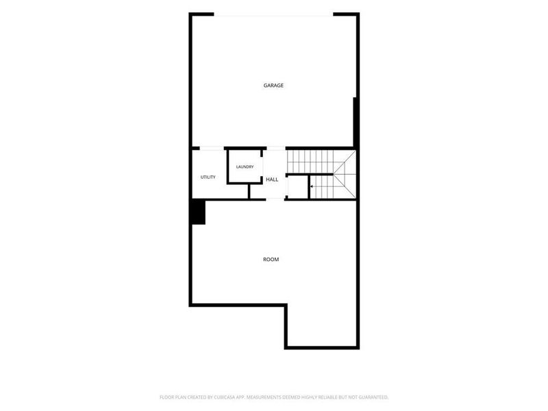 2D floor plan layout of this home in , Gainesville, GA (Image 4).