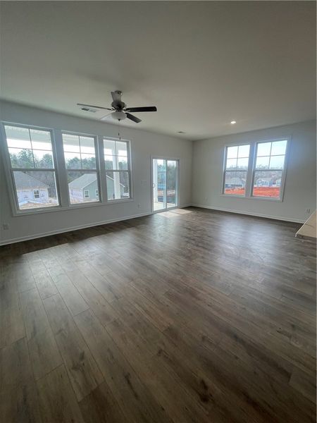 Spacious, unfurnished interior of a new home in Springwood Grove, Central (Image 24). Spacious, unfurnished interior of a new home in Springwood Grove, Central (Image 24).