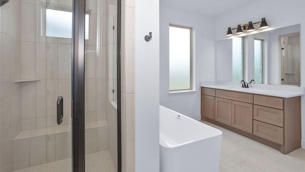 Furnished interior view inside a new home in Escondido, Magnolia (Image 5).