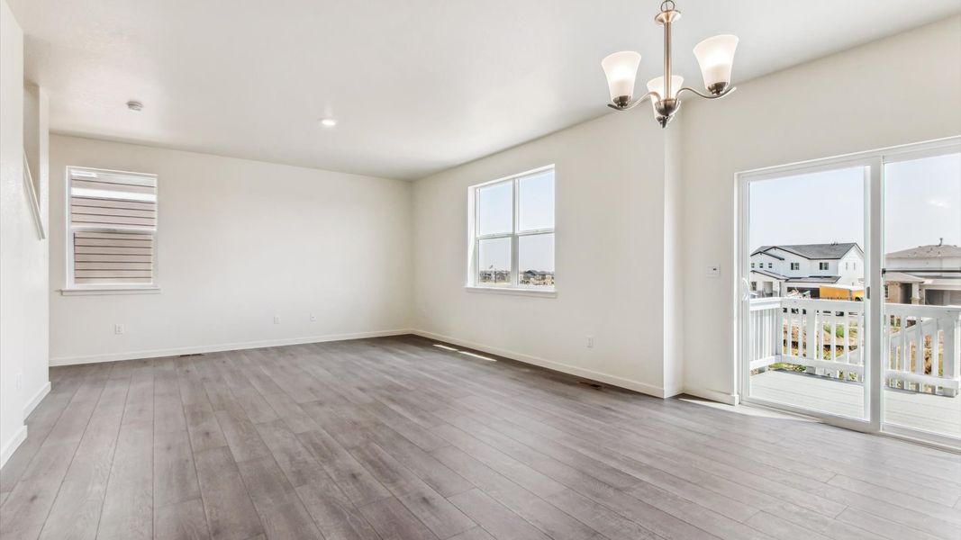 Spacious, unfurnished interior of a new home in Brighton Crossing, Brighton (Image 12).