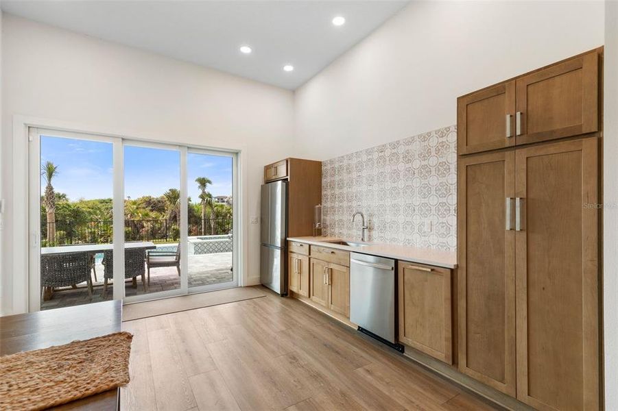 Furnished interior view inside a new home in , Palm Coast (Image 56).
