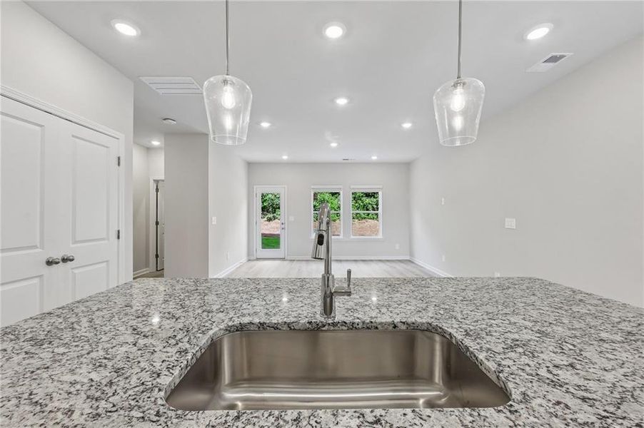 Close-up of interior finishes inside a home in Artisan Walk, Fairburn (Image 15).