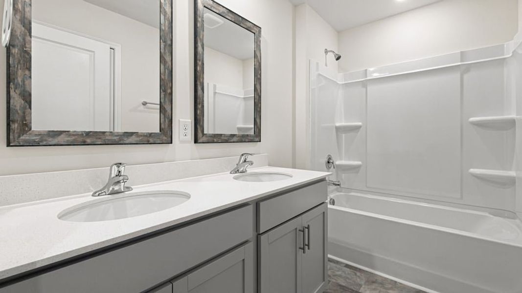 Furnished interior view inside a new home in Baxter Village, Boiling Springs (Image 13). Furnished interior view inside a new home in Baxter Village, Boiling Springs (Image 13).