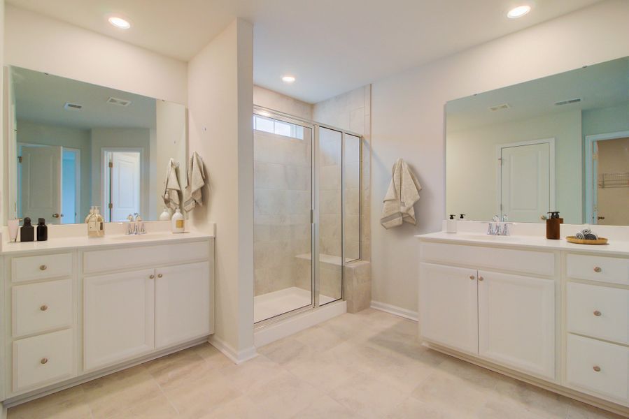 Furnished interior view inside a new home in Waterside at Lakes of Cane Bay: Coastal Collection, Summerville (Image 8).