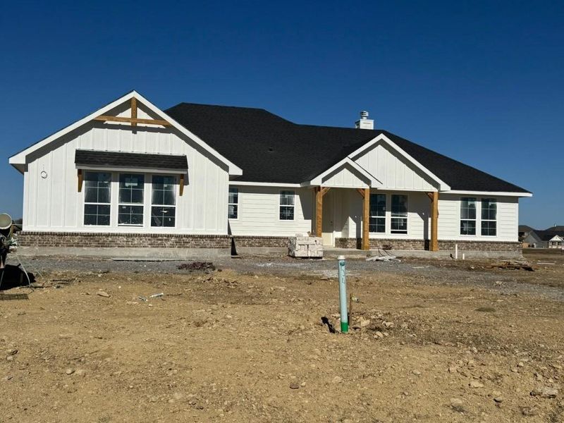 In-progress construction of a new home in Fairview Meadows, New Fairview, TX (Image 3).