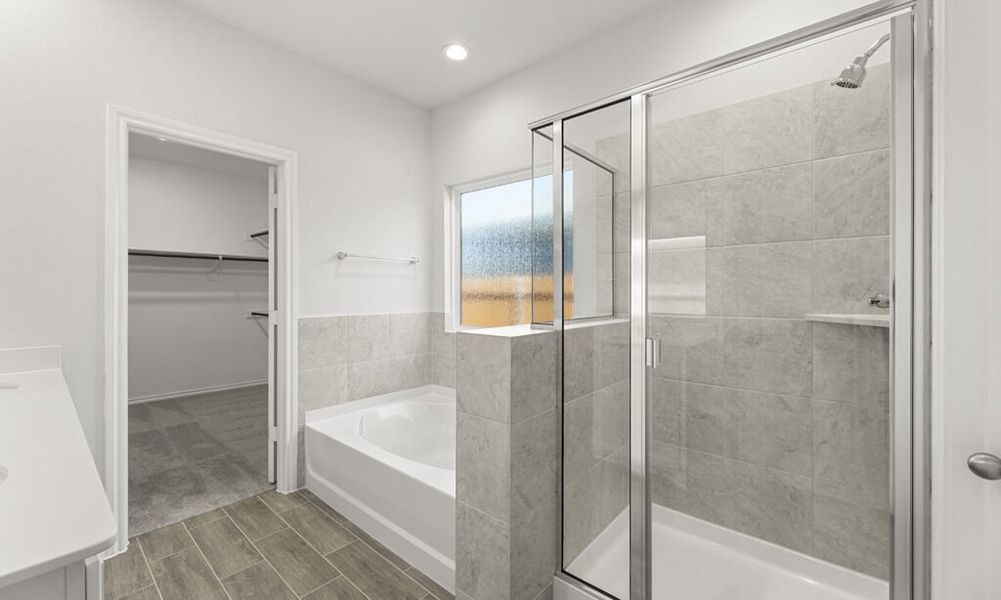 Representative exterior photo of a completed home built from the Thorndale by Impression Homes in Heartland, Heartland, TX (Image 19). Representative exterior photo of a completed home built from the Thorndale by Impression Homes in Heartland, Heartland, TX (Image 19).