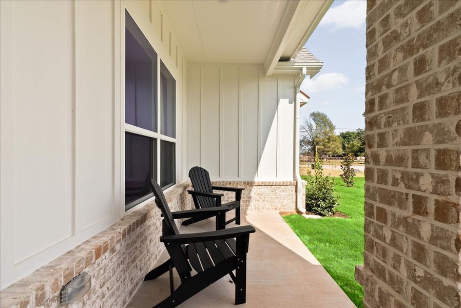 Representative furnished interior of a home built from the The Wellington II by Doug Parr Custom Homes in Monarch Manor, Poolville (Image 43).