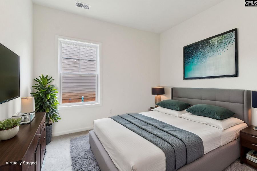 Furnished interior view inside a new home in Old Charleston Acres, Pelion (Image 4).