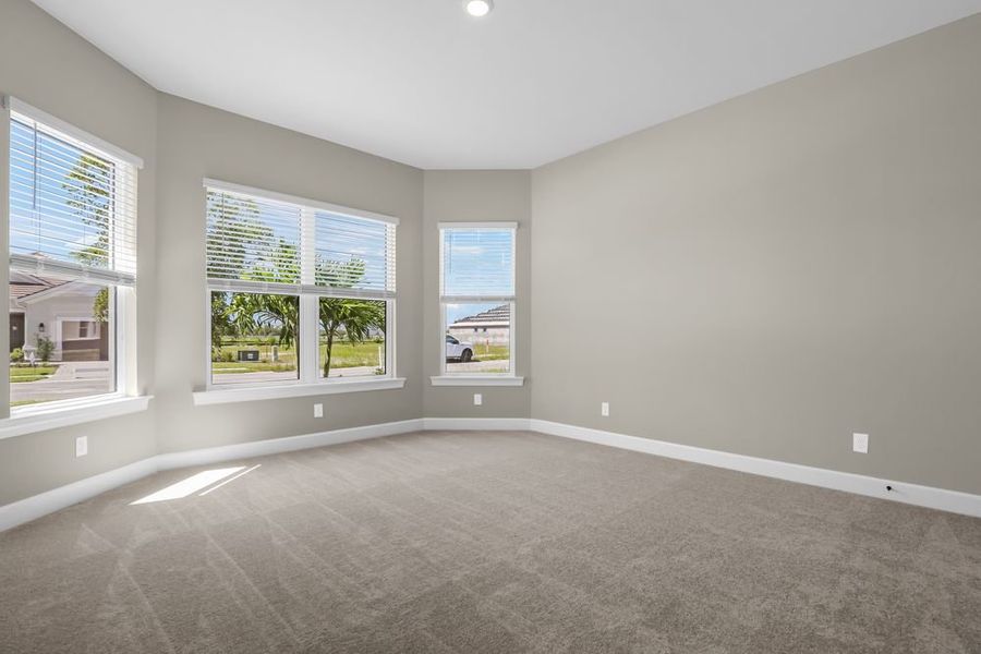 Spacious, unfurnished interior of a new home in Esplanade at Starling, Punta Gorda (Image 12). Spacious, unfurnished interior of a new home in Esplanade at Starling, Punta Gorda (Image 12).