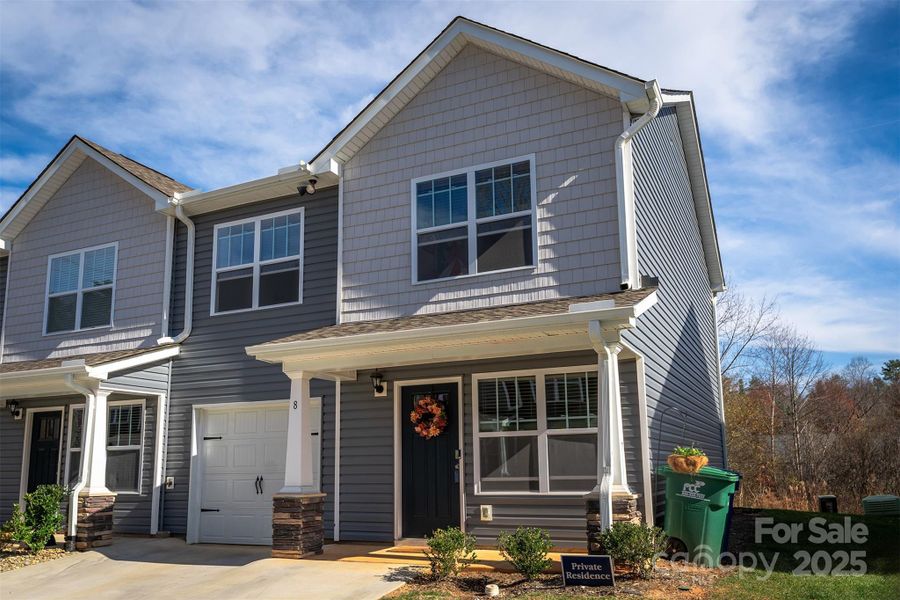 End corner unit - for privacy