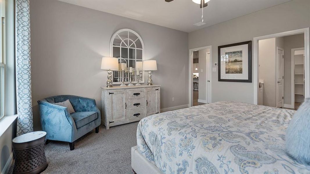 Furnished interior view inside a new home in Morningstar, Aledo (Image 23). Furnished interior view inside a new home in Morningstar, Aledo (Image 23).
