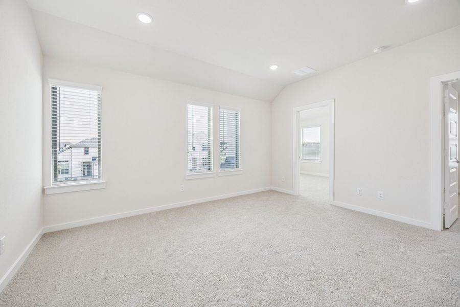 Game Room in the Claret home plan by Trophy Signature Homes – REPRESENTATIVE PHOTO Game Room in the Claret home plan by Trophy Signature Homes – REPRESENTATIVE PHOTO