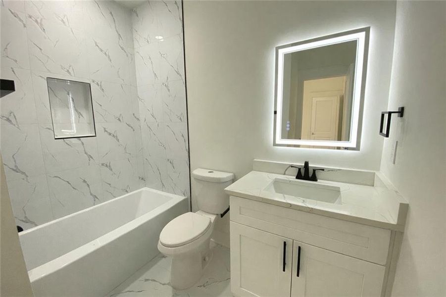 Furnished interior view inside a new home in , Snellville (Image 15).