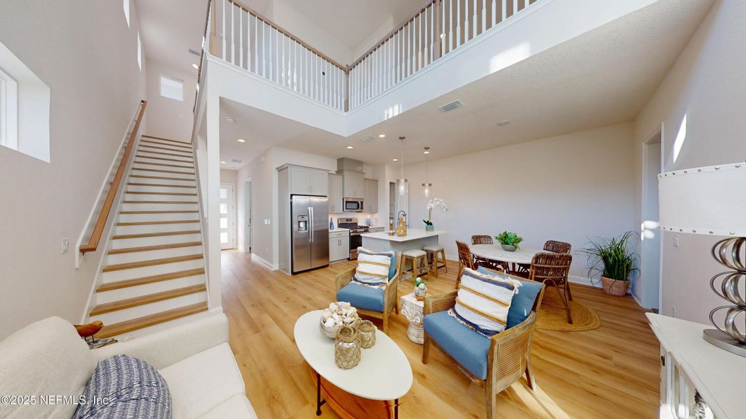 Furnished interior view inside a new home in , Ponte Vedra (Image 3). Furnished interior view inside a new home in , Ponte Vedra (Image 3).