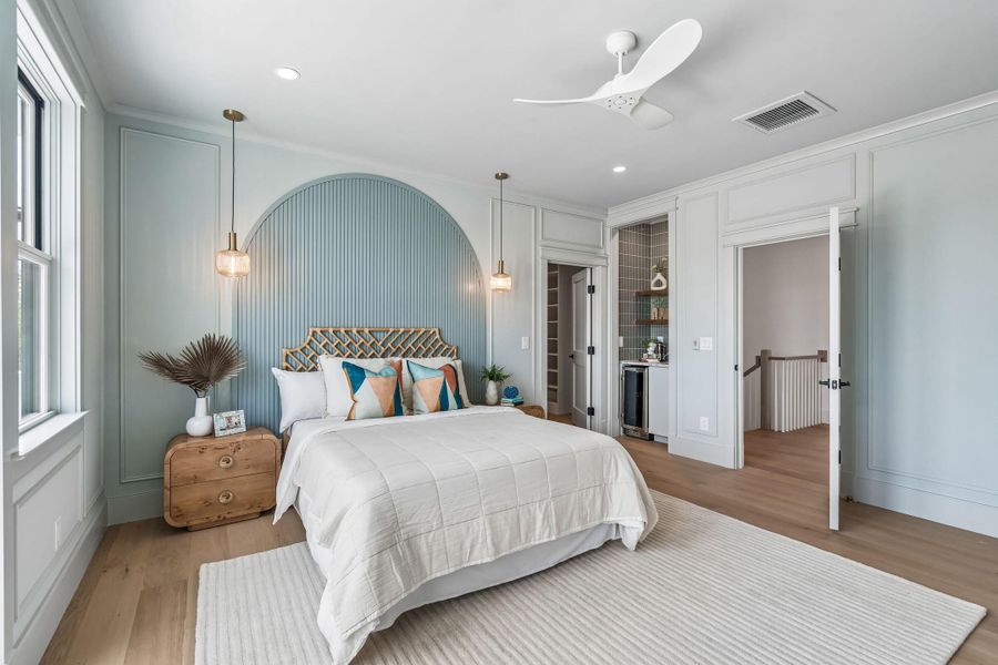 Furnished interior view inside a new home in , Johns Island (Image 62).